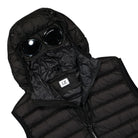 C.P. Company DD Shell Outerwear Vest Black Vests Detailfoto | Overkill