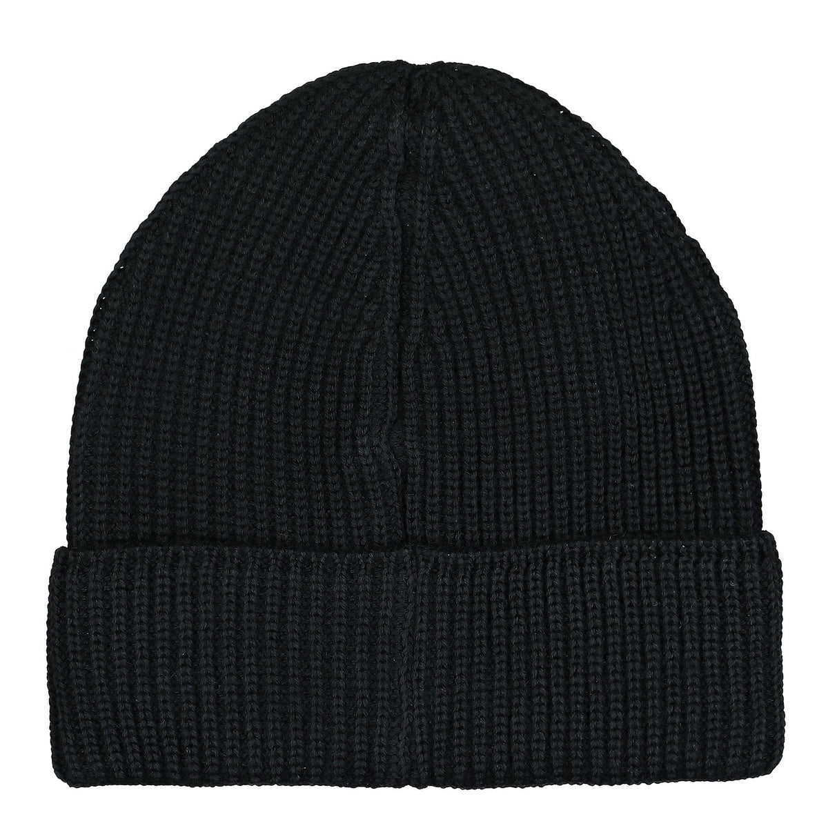 C.P. Company Extra Fine Merino Wool Logo Beanie Black Beanies  Material | Overkill