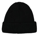 C.P. Company Extra Fine Merino Wool Logo Beanie Black Beanies  Material | Overkill