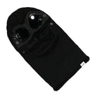 C.P. Company Extra Fine Merino Wool Ski Mask Black Balaclavas Close-up | Overkill
