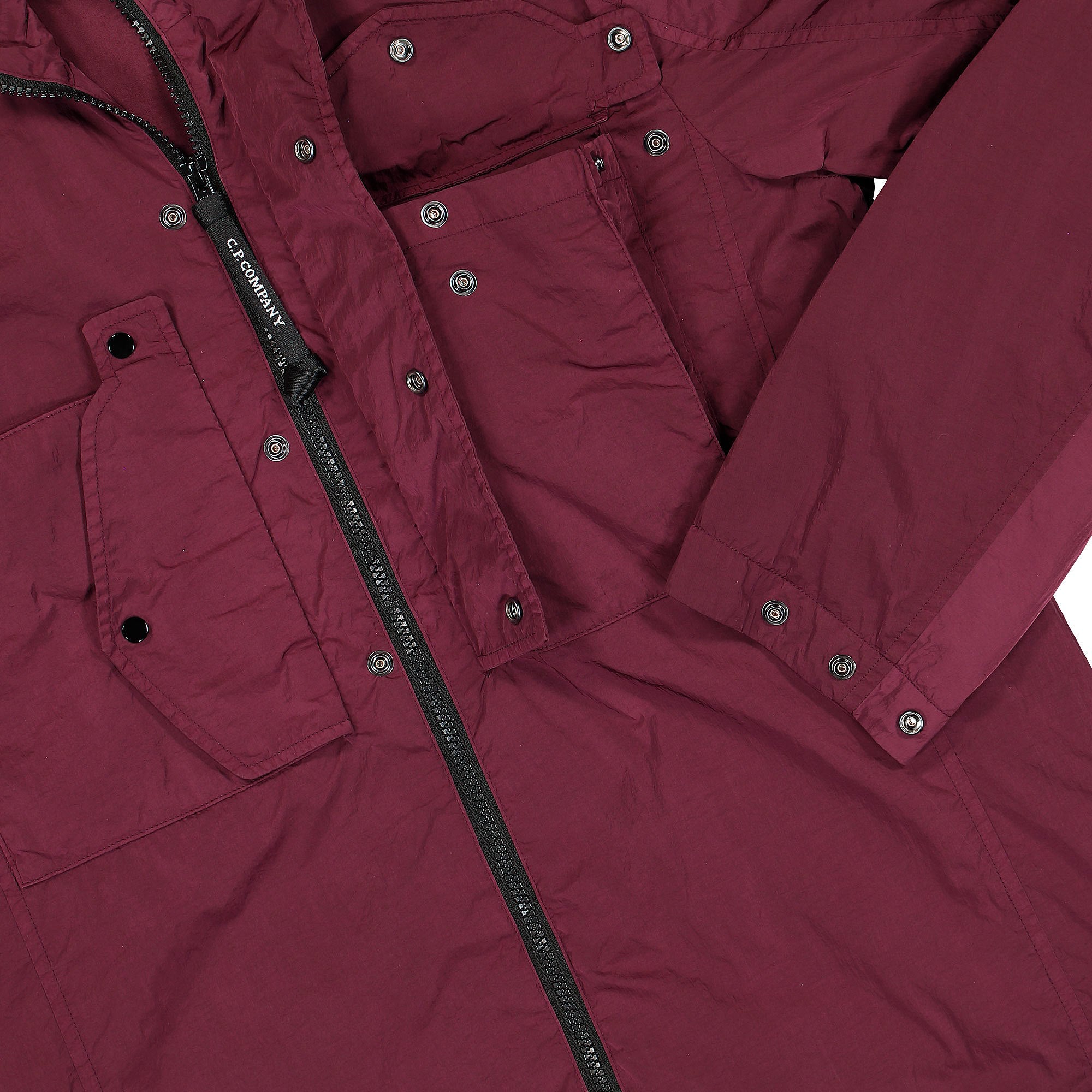 C.P. Company Chrome-R Goggle Jacket Port Royal Windbreaker Detail view 1 | Overkill