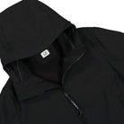 C.P. Company Shell-R Hood Jacket Black Jackets Close-up | Overkill