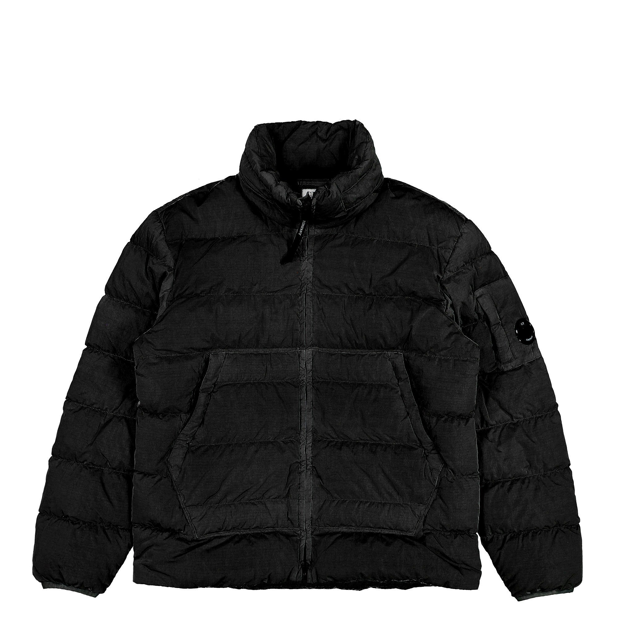C.P. Company Eco-Chrome-R Down Jacket Black Jackets 13CMOW028A-006369G 999 | Overkill