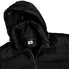 C.P. Company Eco-Chrome-R Down Jacket Black Jackets Close-up | Overkill