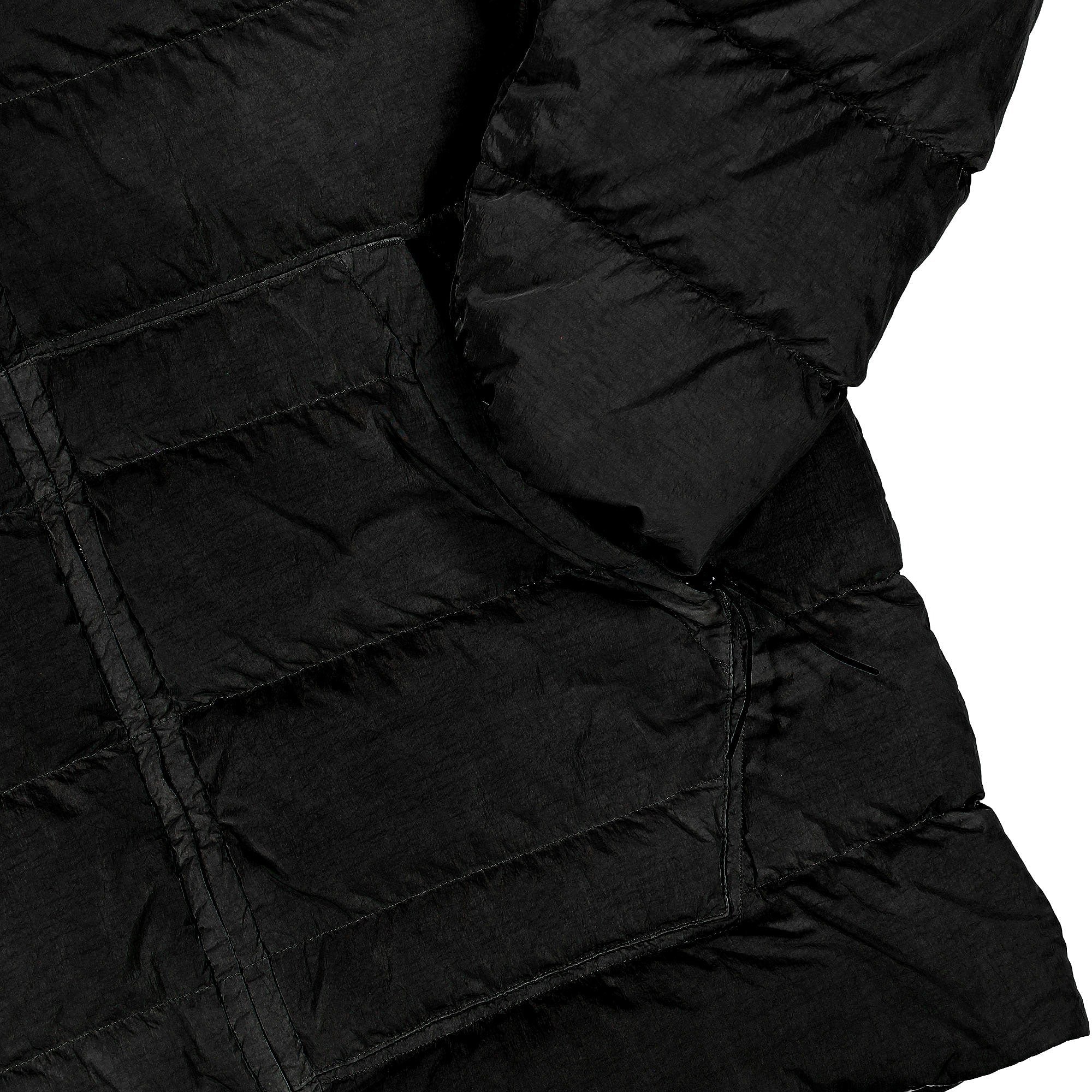C.P. Company Eco-Chrome-R Down Jacket Black Jackets Detailfoto | Overkill