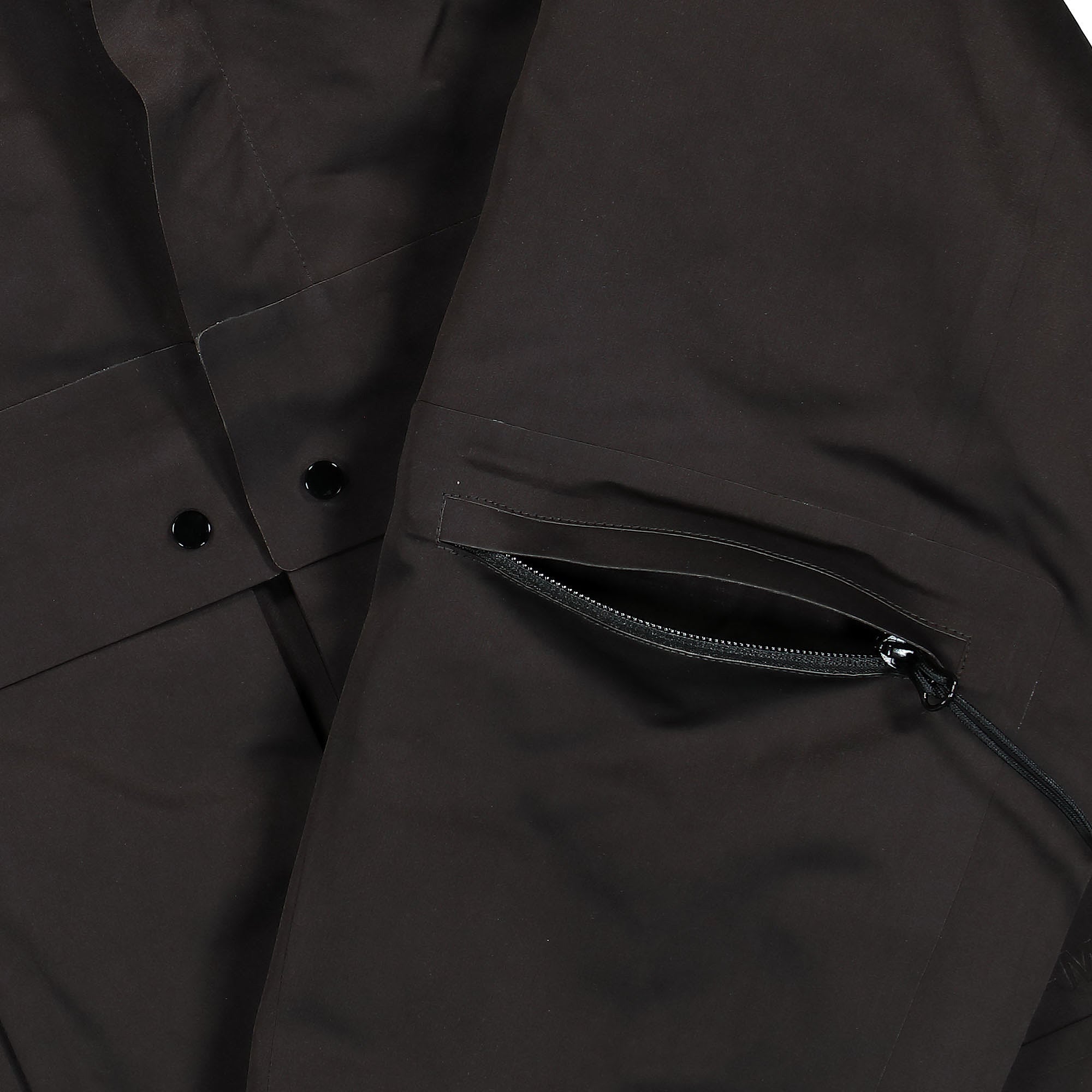 C.P. Company A.A.C. Hooded Down Jacket Black Jackets Detail view 2 | Overkill