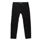 C.P. Company Stretch Sateen Cargo Pants Black Cargo Pants 13CMPA186A-005529G 999 | Overkill