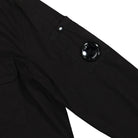 C.P. Company Gabardine Longsleeve Zip Shirt Black Shirts Detailfoto | Overkill