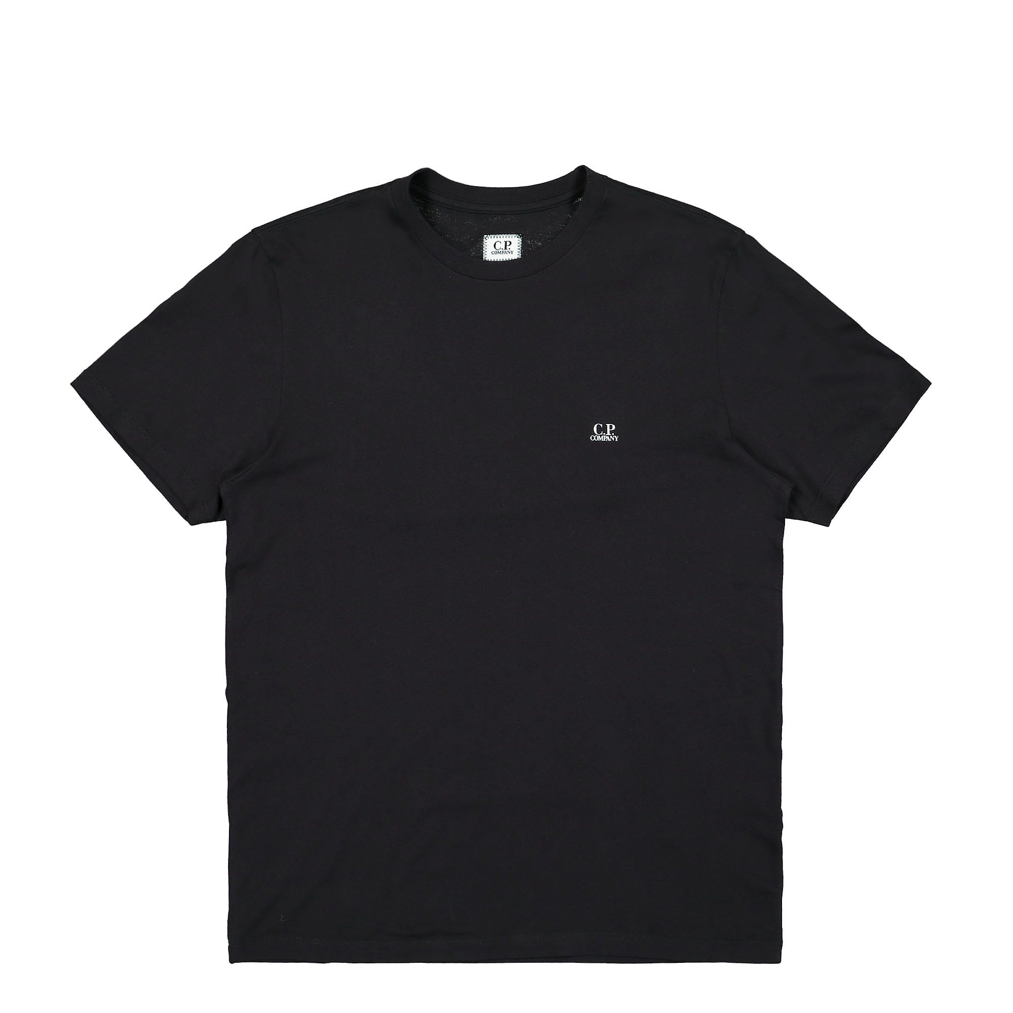 C.P. Company 30/1 Jersey Goggle T-Shirt Black T-Shirts 13CMTS044A-005100W 999 | Overkill