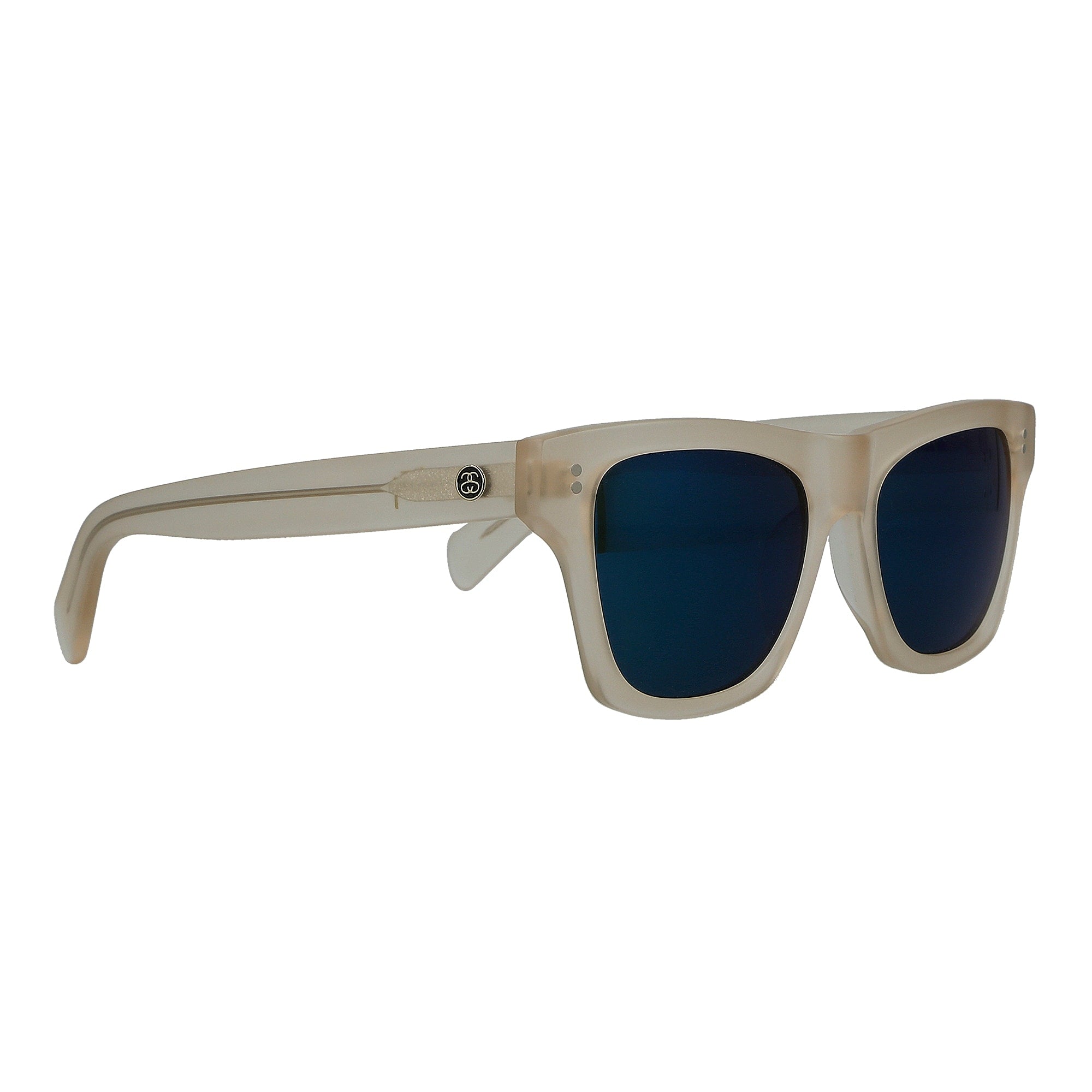 Stussy Norton Sunglasses Matte Champagne / Blue Mirror Various 140012 / 18922 | Overkill