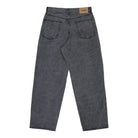 Obey Classic Wrinkle Baggy Denim Black Wrinkle Wash Denim Pant 142010111 / Black Wrinkle Wash Close-up | Overkill
