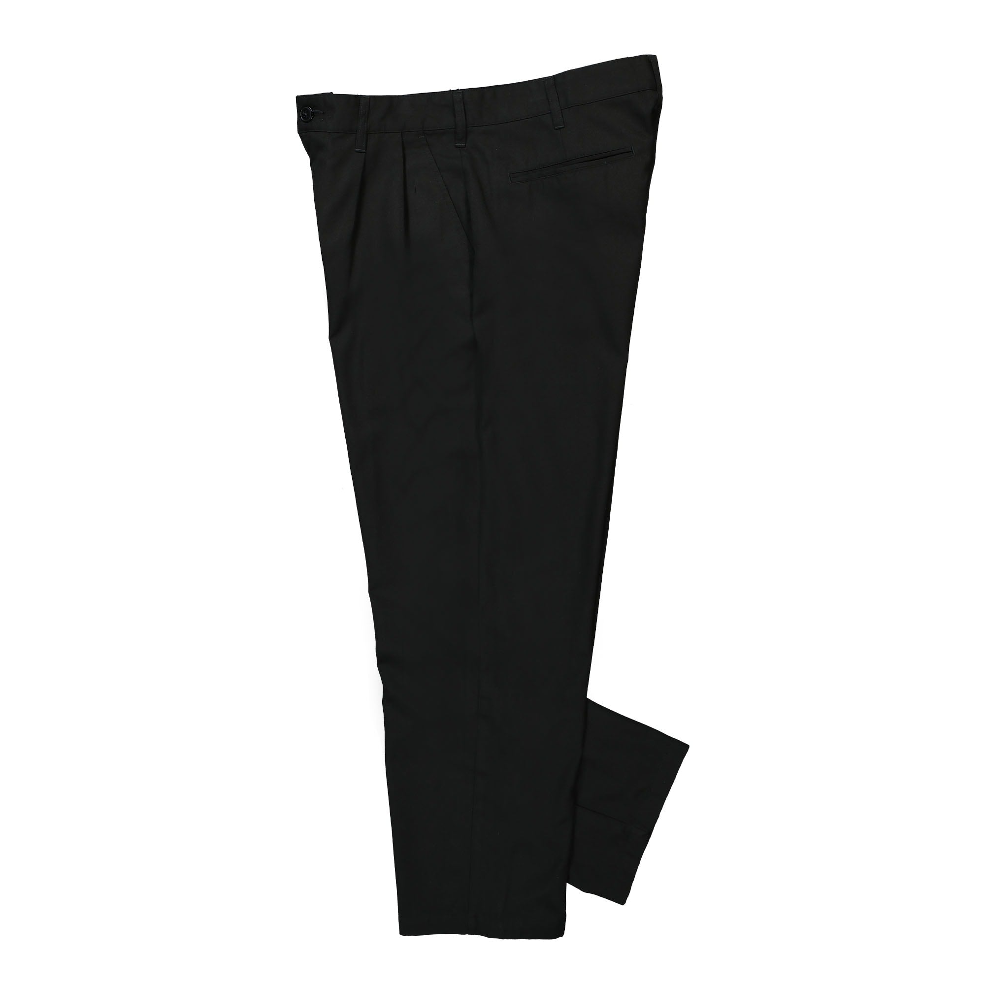 Obey Fubar Pleated Pant Black Sweat & Track Pants Close-up | Overkill