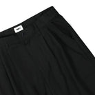 Obey Fubar Pleated Pant Black Sweat & Track Pants Detail view 1 | Overkill