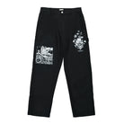 Obey Big Timer Twill Printed Carpen Pant Digital Black Sweat & Track Pants 142020222 / Digital Black | Overkill