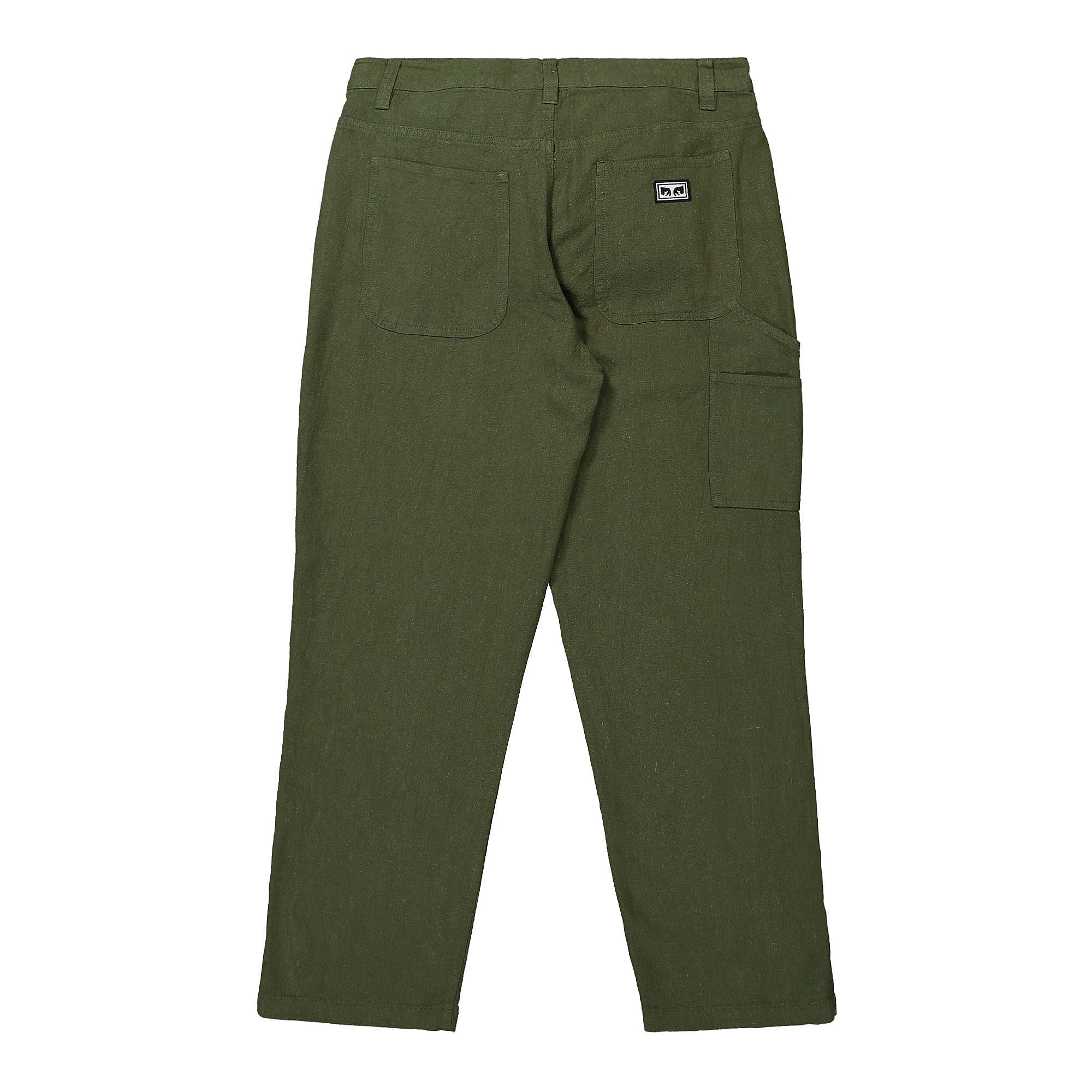 Obey Hardwork Linen Carpenter Pant Recon Army Casual Pants Material | Overkill