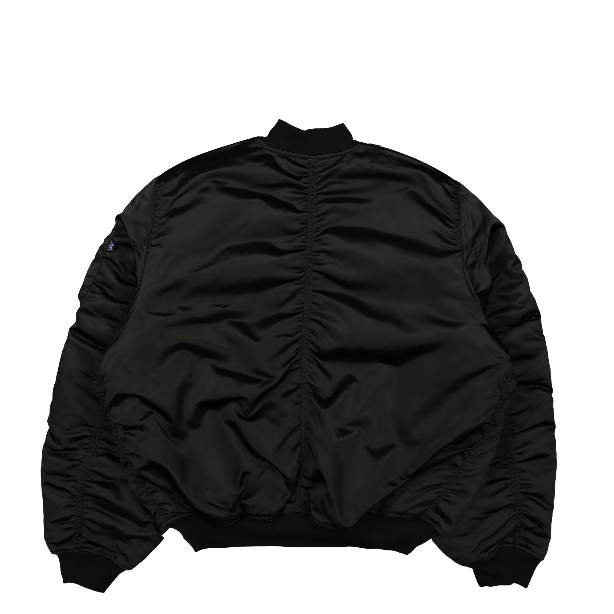 Alpha Industries MA-1 UV Black Bomber & Varsity Jackets Material | Overkill