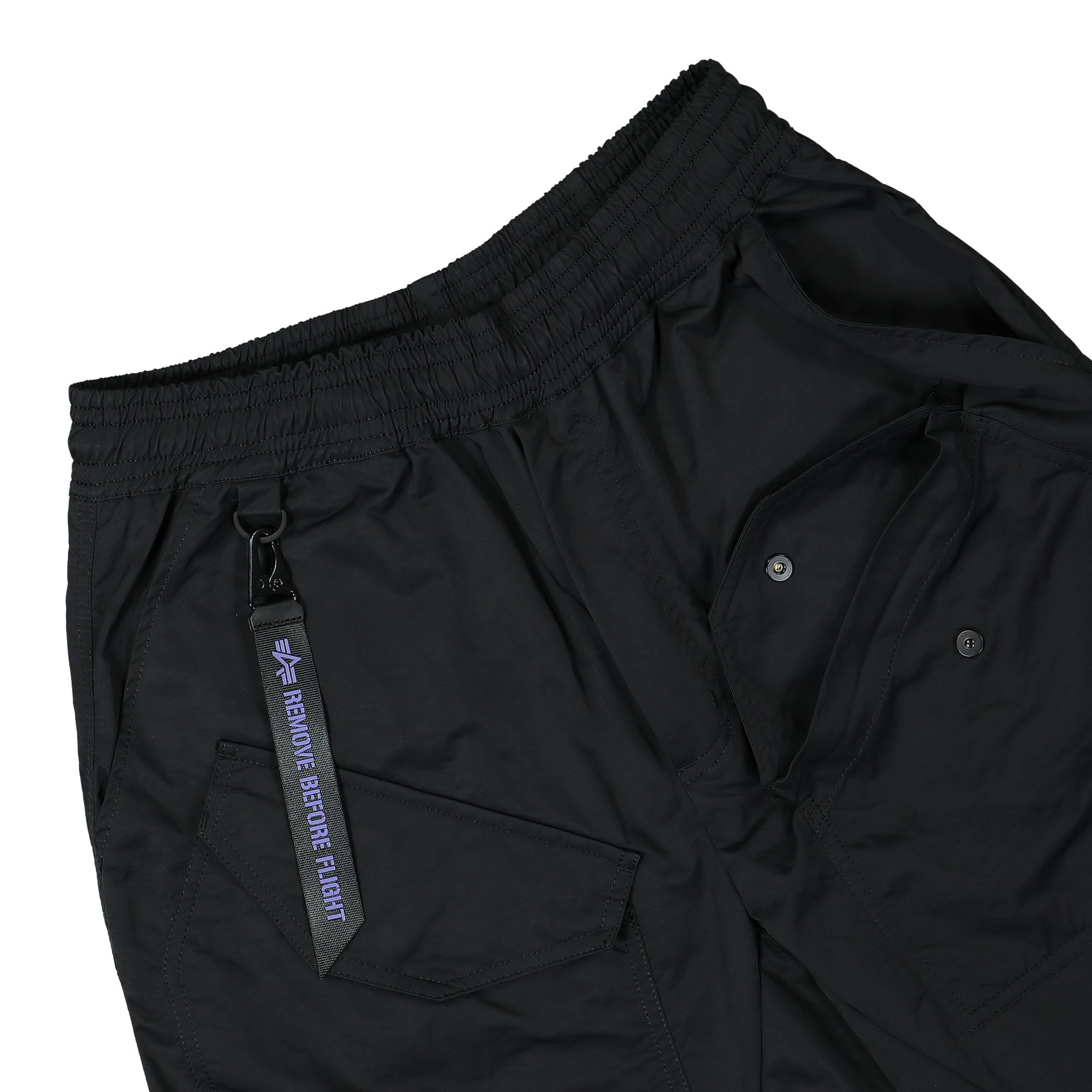 Alpha Industries Utility Pant UV Black Casual Pants Detailfoto | Overkill