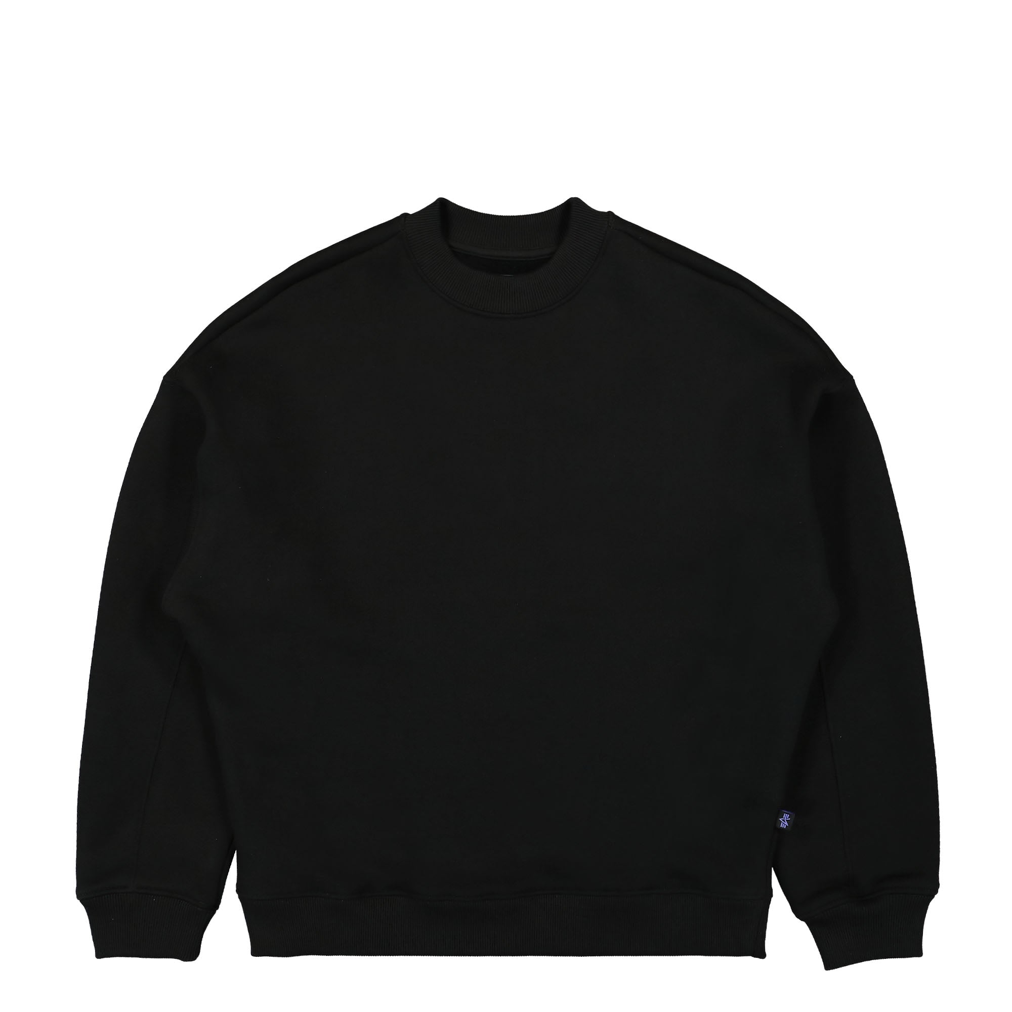 Alpha Industries Crewneck UV Black Sweatshirts 146302UV / 03 Black | Overkill