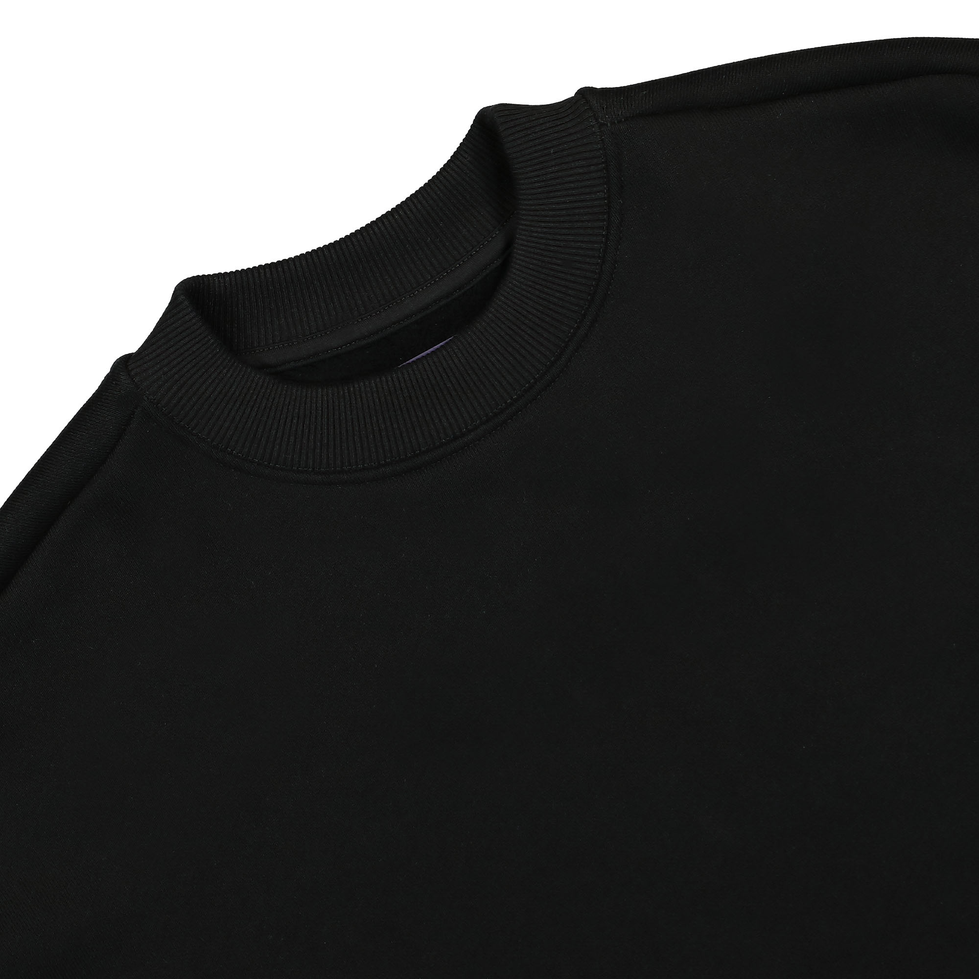 Alpha Industries Crewneck UV Black Sweatshirts Close-up | Overkill