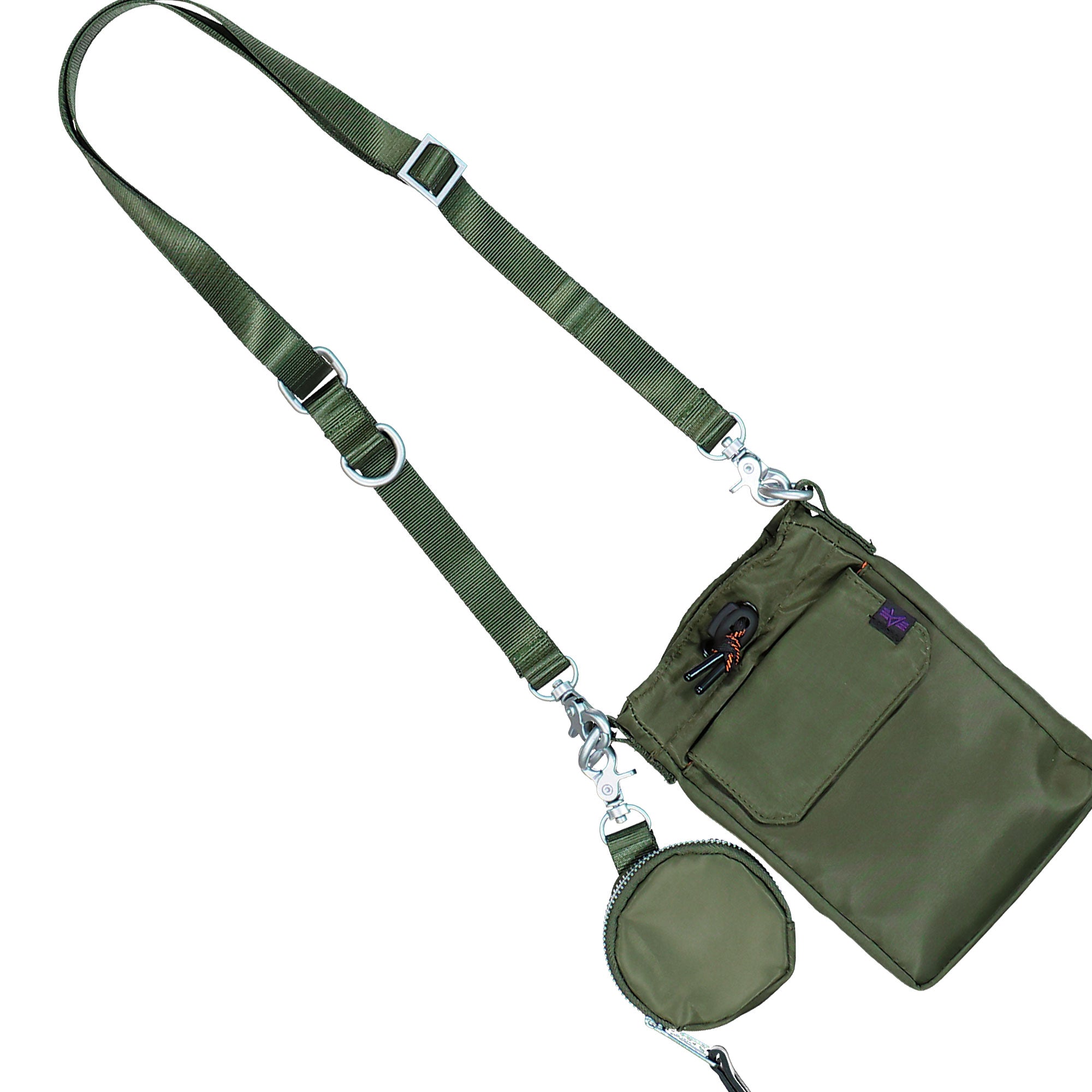 UN3D. SUSPENDER BODY BAG BELT カーキ UN3D. SUSPENDER BODY BAG BELT（カーキ）