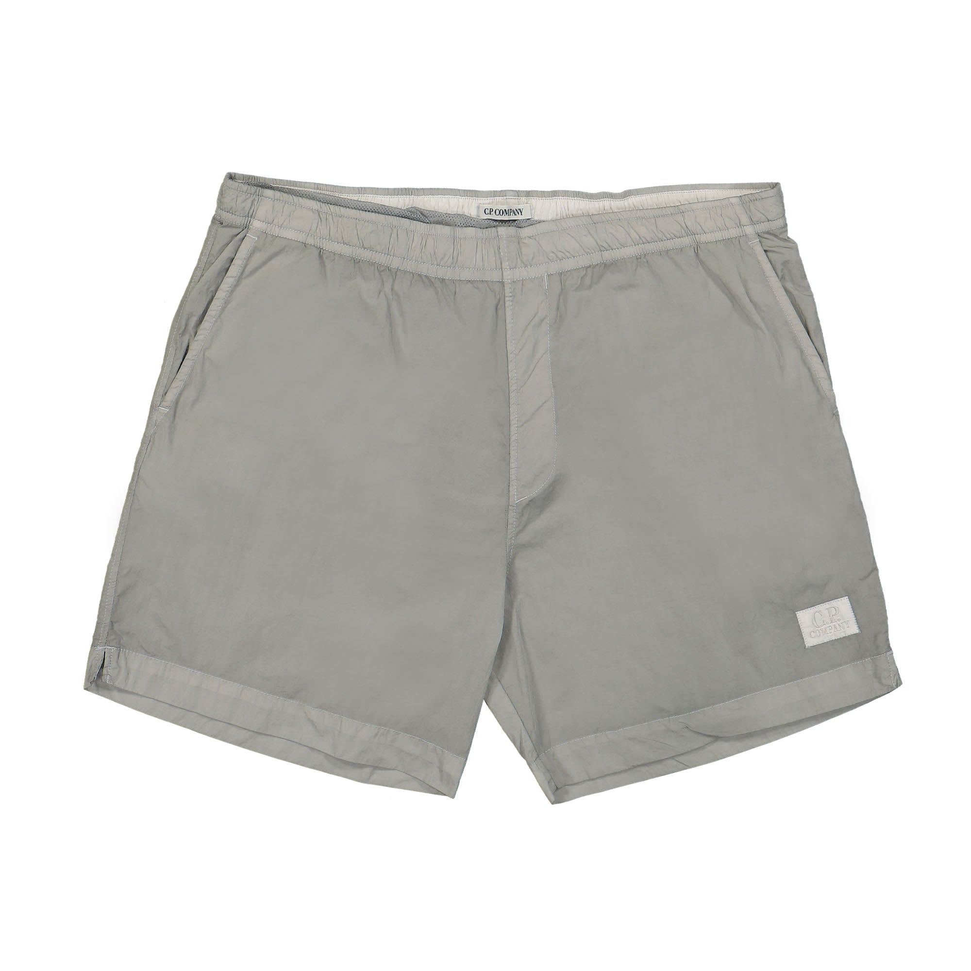 C.P. Company Eco-Chrome Swim Shorts Flint Grey Swimwear 14CMBW005A-006369G 936 | Overkill