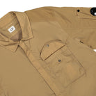 C.P. Company Chrome-R Overshirt Lead Gray Jackets Detailfoto | Overkill