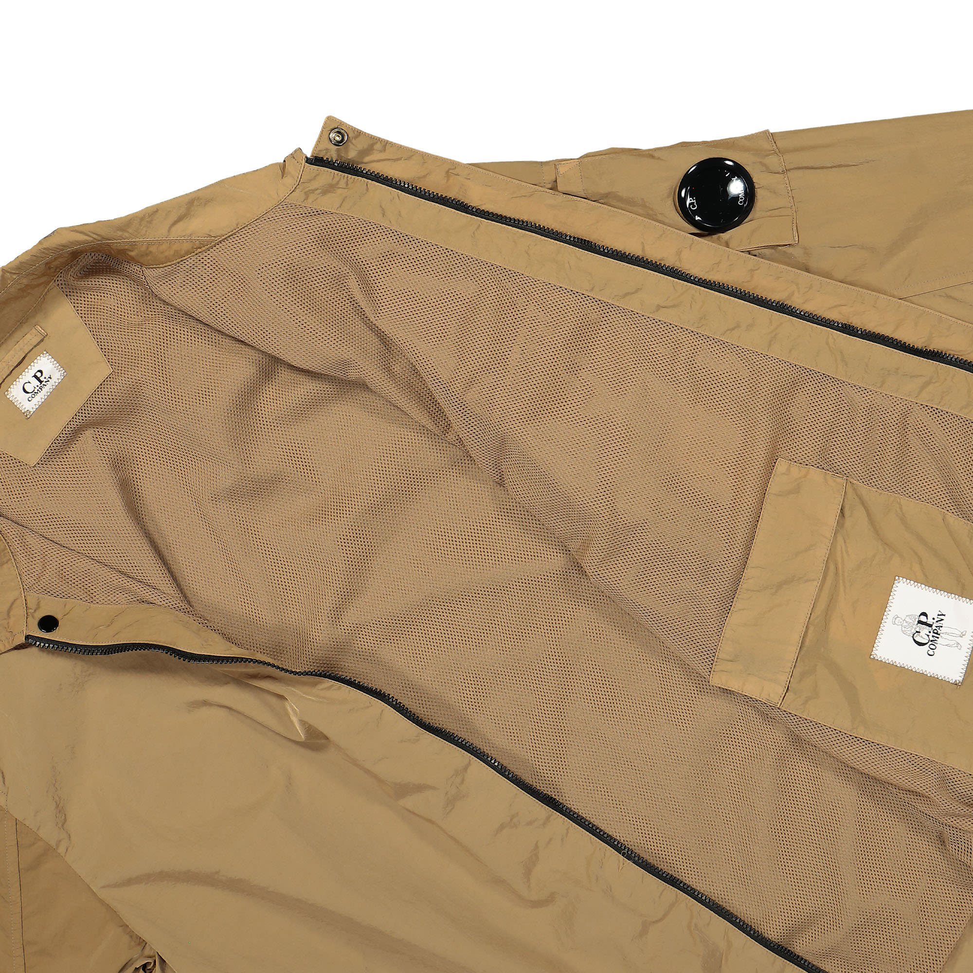 C.P. Company Chrome-R Overshirt Lead Gray Jackets Detail view 2 | Overkill