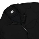 C.P. Company Chrome-R Overshirt Black Windbreaker Close-up | Overkill