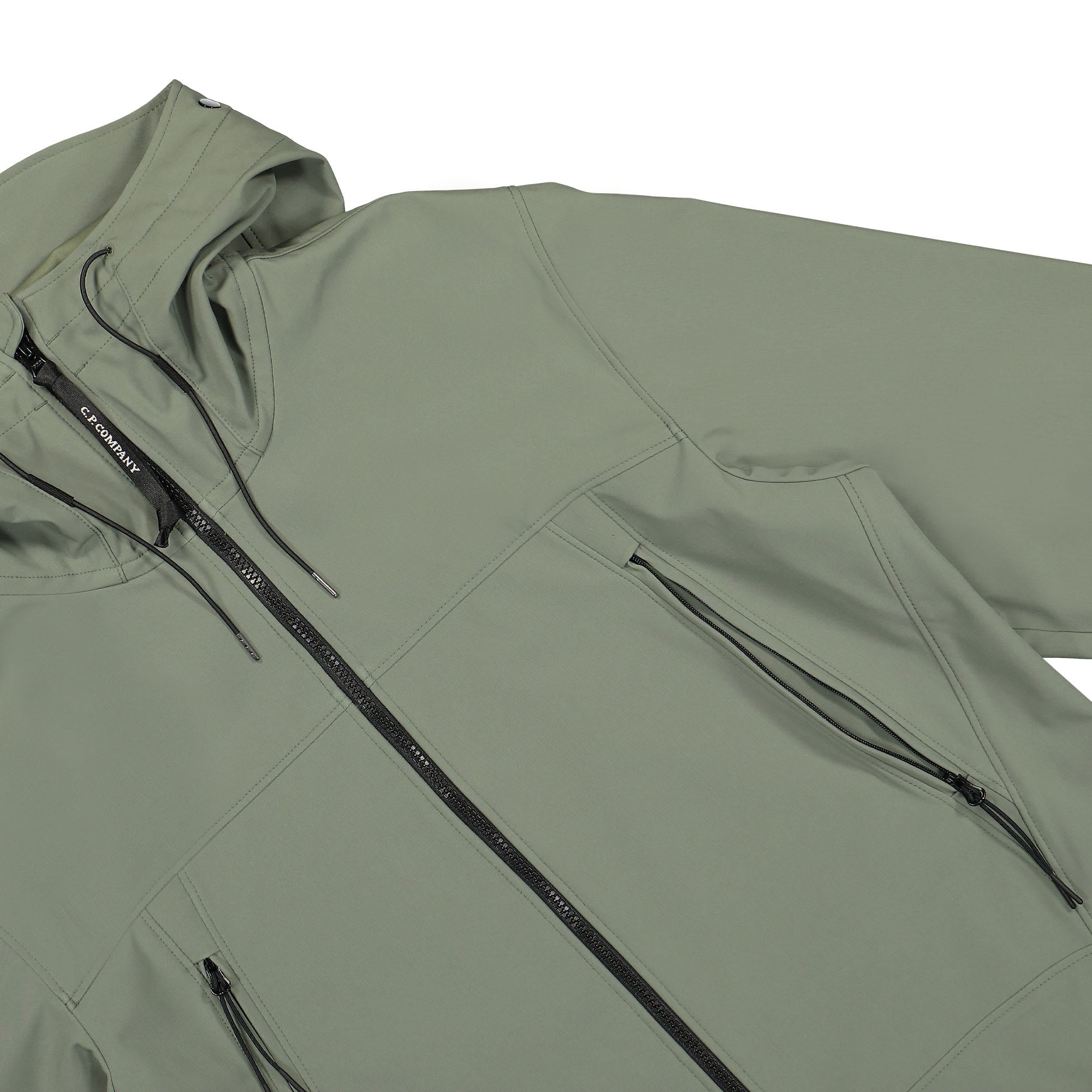 C.P. Company C.P. Shell-R Goggle Jacket Bronze Green Windbreaker Detailfoto | Overkill