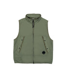 C.P. Company G.D.P. Vest Bronze Green Vests 14CMOW089A-006124G 648 | Overkill