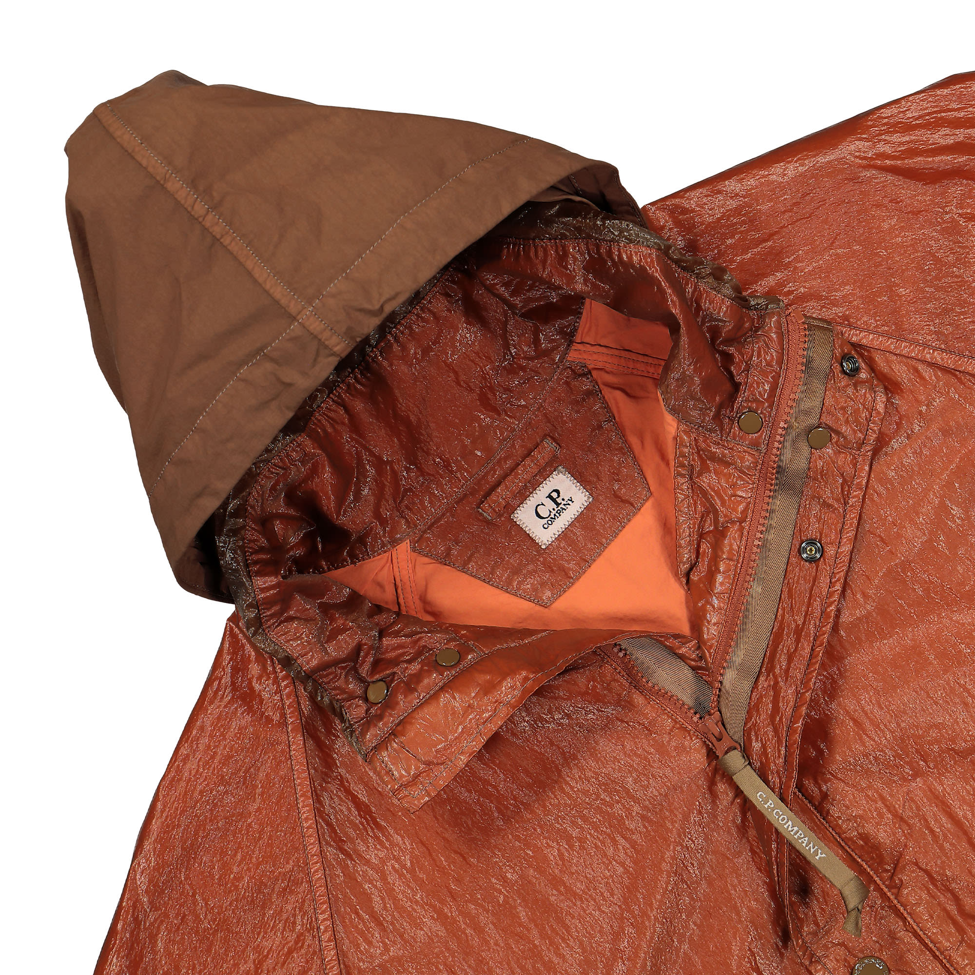 C.P. Company Kan-D Hooded Jacket Cobblestone Jackets Close-up | Overkill