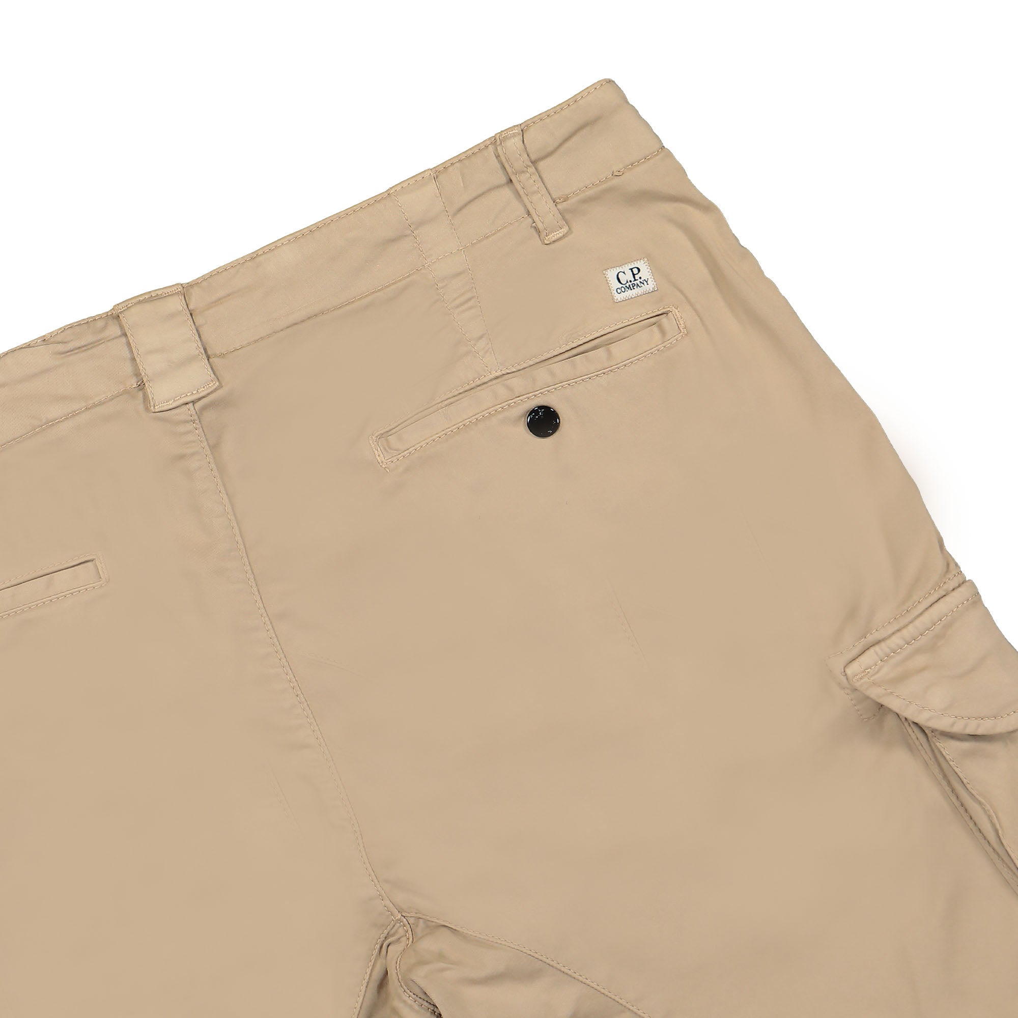 C.P. Company Stretch Sateen Lens Cargo Pants Cobblestone Cargo Pants Detail view 2 | Overkill
