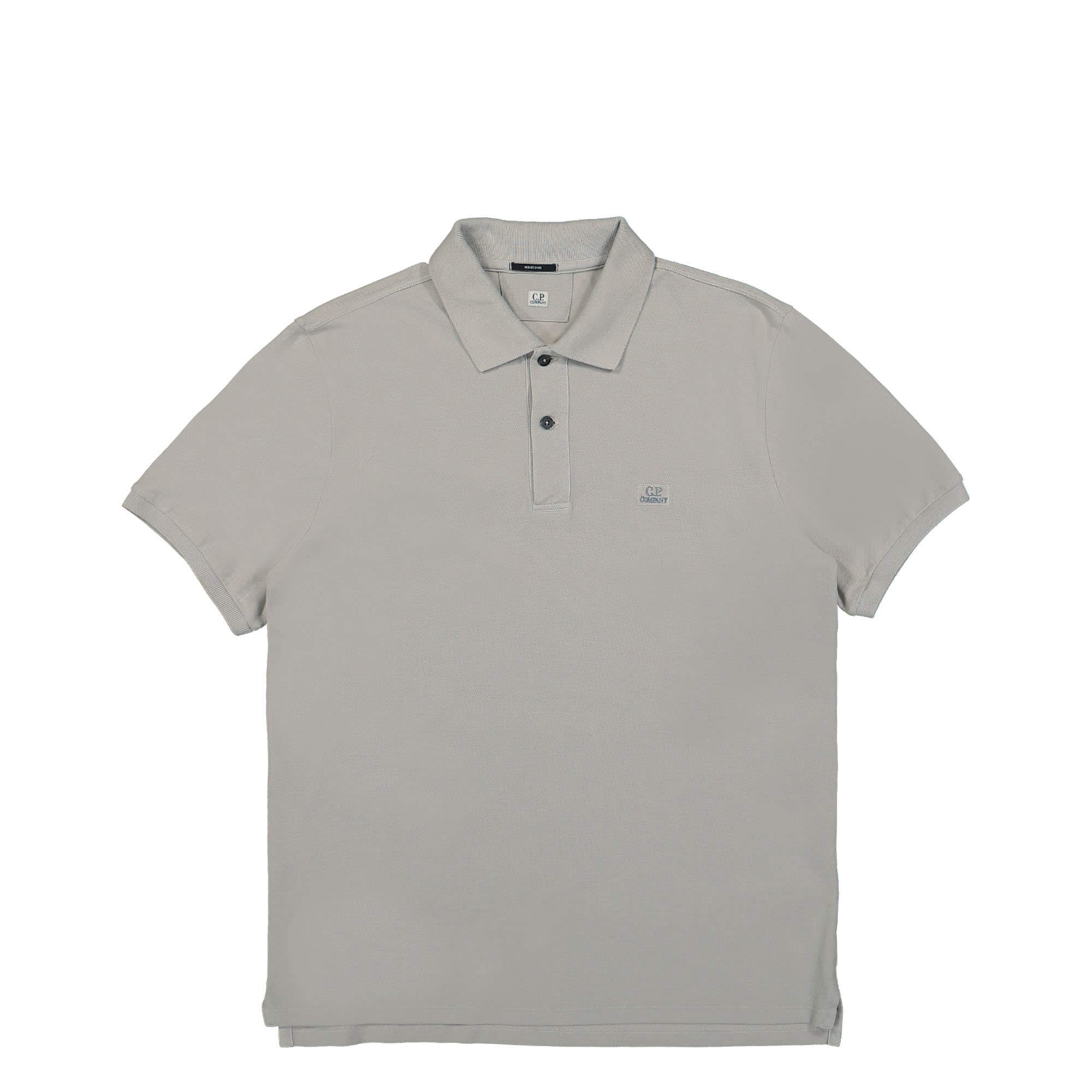 C.P. Company 24/1 Piquet Polo Shirt Flint Grey Polo Shirts 14CMPL140A-005527R 936 | Overkill