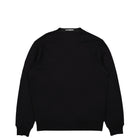C.P. Company Diagonal Raised Fleece Back Logo Sweatshirt Black Sweatshirts Material | Overkill