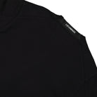 C.P. Company Diagonal Raised Fleece Back Logo Sweatshirt Black Sweatshirts Detailfoto | Overkill