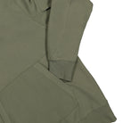 C.P. Company Diagonal Raised Fleece Pullover Hoodie Bronze Green Hoodies Detailfoto | Overkill
