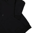 C.P. Company Diagonal Raised Fleece Pullover Hoodie Black Hoodies Detailfoto | Overkill