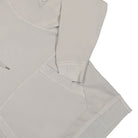 C.P. Company Cotton Fleece Logo Hoodie Flint Grey Hoodies Detailfoto | Overkill