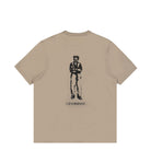 C.P. Company Mercerized Jersey 30/2 Graphic T-Shirt Cobblestone T-Shirts Close-up | Overkill