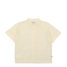 Obey Tear Drop Open Knit Shirt Unbleached Shirts Material | Overkill