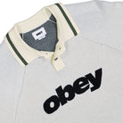 Obey Sport Polo Sweater Unbleached Multi Polo Shirts 151000125-UBL Detailfoto | Overkill