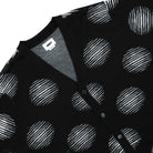 Obey Oval Cardigan Black Multi Cardigans Close-up | Overkill