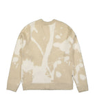 Obey Luka Splatter Cardigan Silver Grey Multi Cardigans Material | Overkill