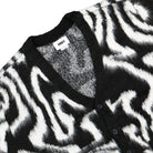 Obey Pally Cardigan Black Multi Cardigans Close-up | Overkill