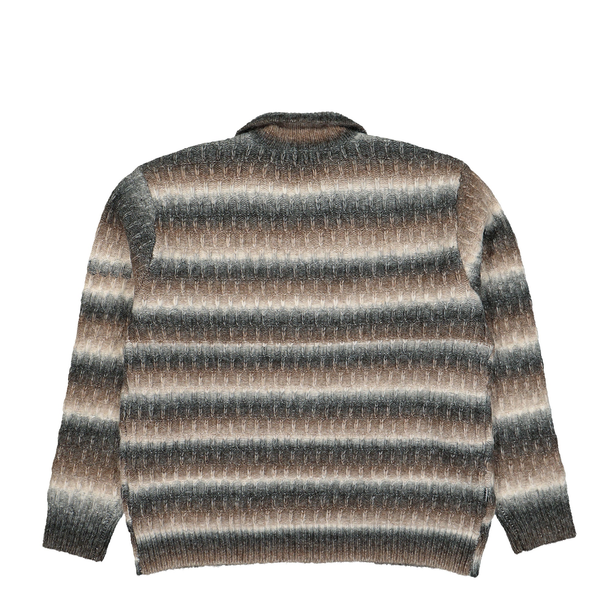 Obey Reggie Zip Up Cardigan 151010038-BKM | OVERKILL