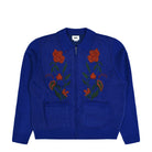 Obey Floral Zip Cardigan Surf Blue Cardigan 151010041 / Surf Blue | Overkill
