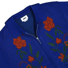 Obey Floral Zip Cardigan Surf Blue Cardigan 151010041 / Surf Blue Detailfoto | Overkill
