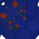 Obey Floral Zip Cardigan Surf Blue Cardigan 151010041 / Surf Blue Detail View 1 | Overkill
