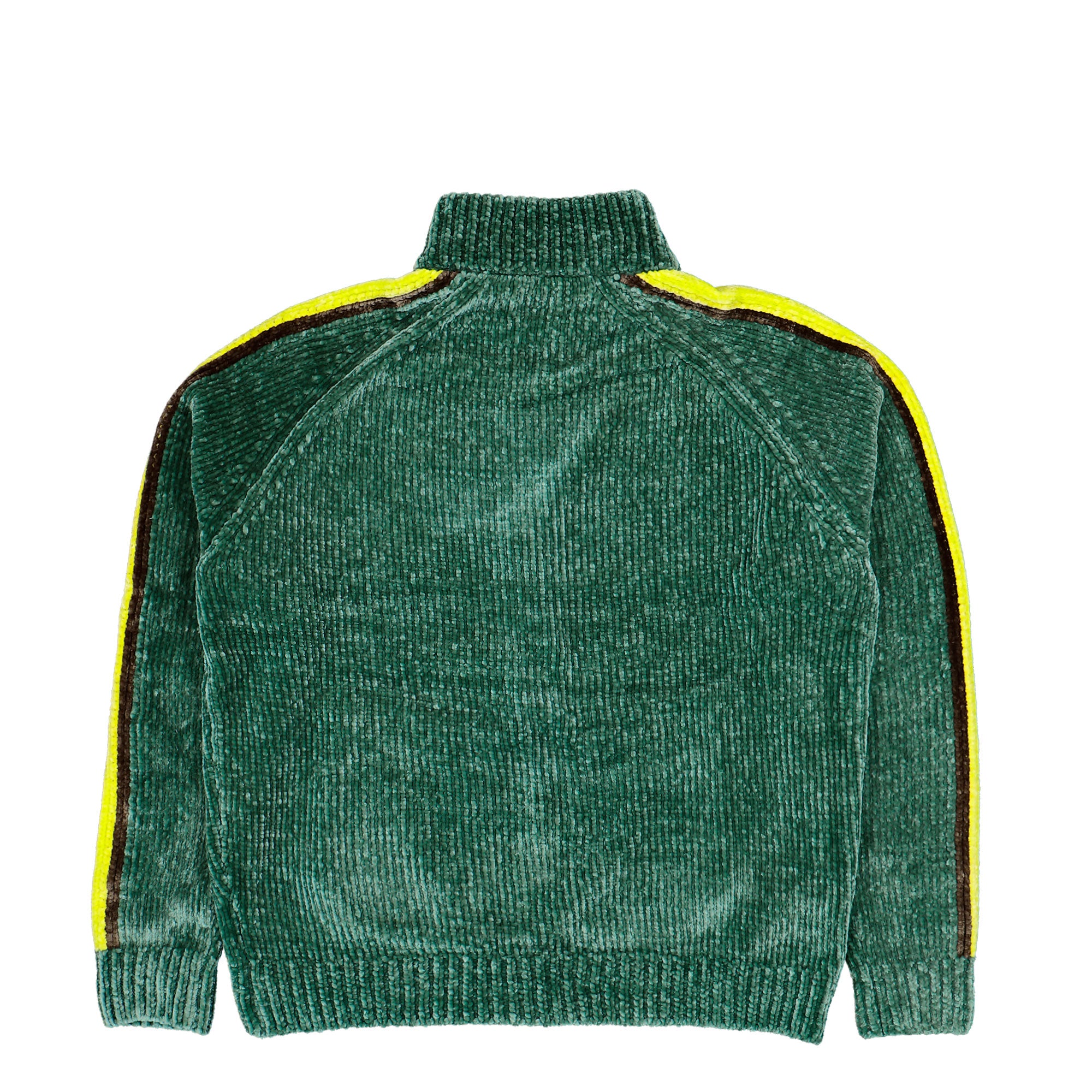 Obey Varen Zip Up Sweater Dark Forest Multi Cardigans 151010049-DFT Close-up | Overkill
