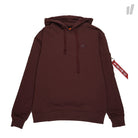 Alpha Industries X-Fit Hoody Deep Maroon Hoodies 158321 / 21 | Overkill